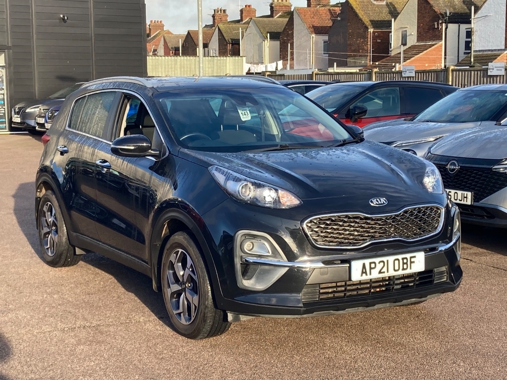 Kia Sportage 1.6 Crdi 48V Isg 2 Estate AP21OBF Black #3