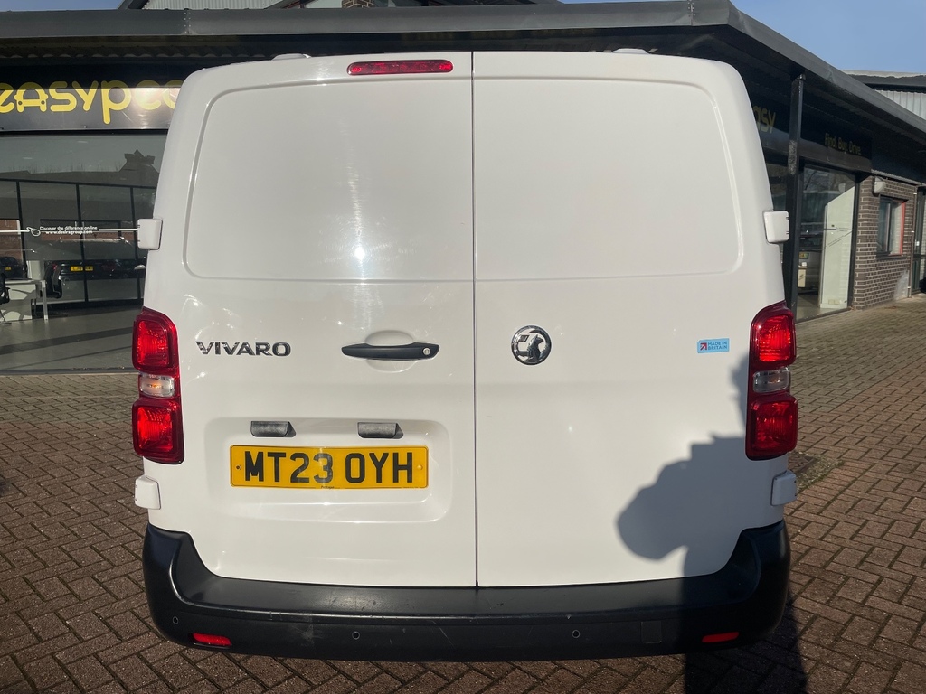Vauxhall Vivaro 2700 1.5D 120Ps Prime H1 Van MT23OYH White #3
