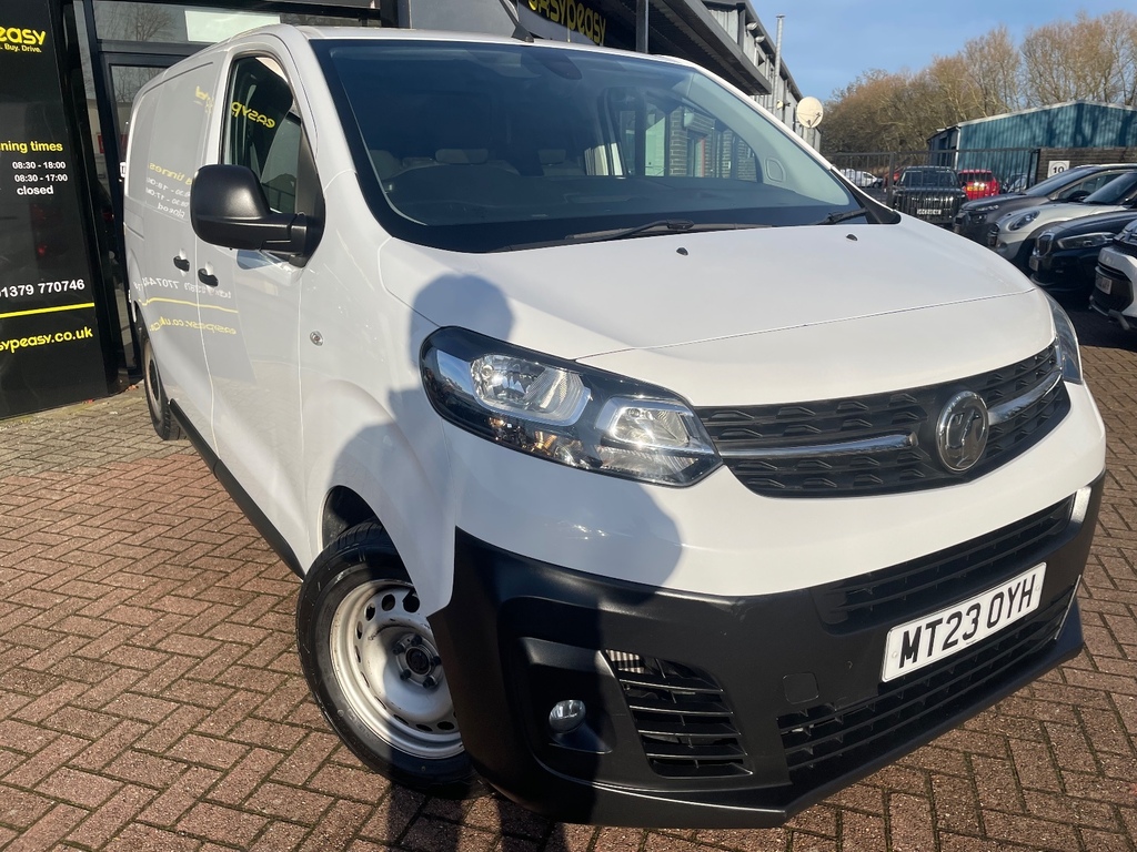 Vauxhall Vivaro 2700 1.5D 120Ps Prime H1 Van MT23OYH White #2