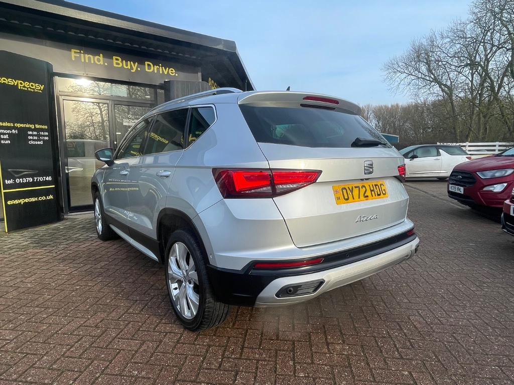 Seat Ateca 1.5 Tsi Evo Xperience Dsg Estate OY72HDG Silver #5