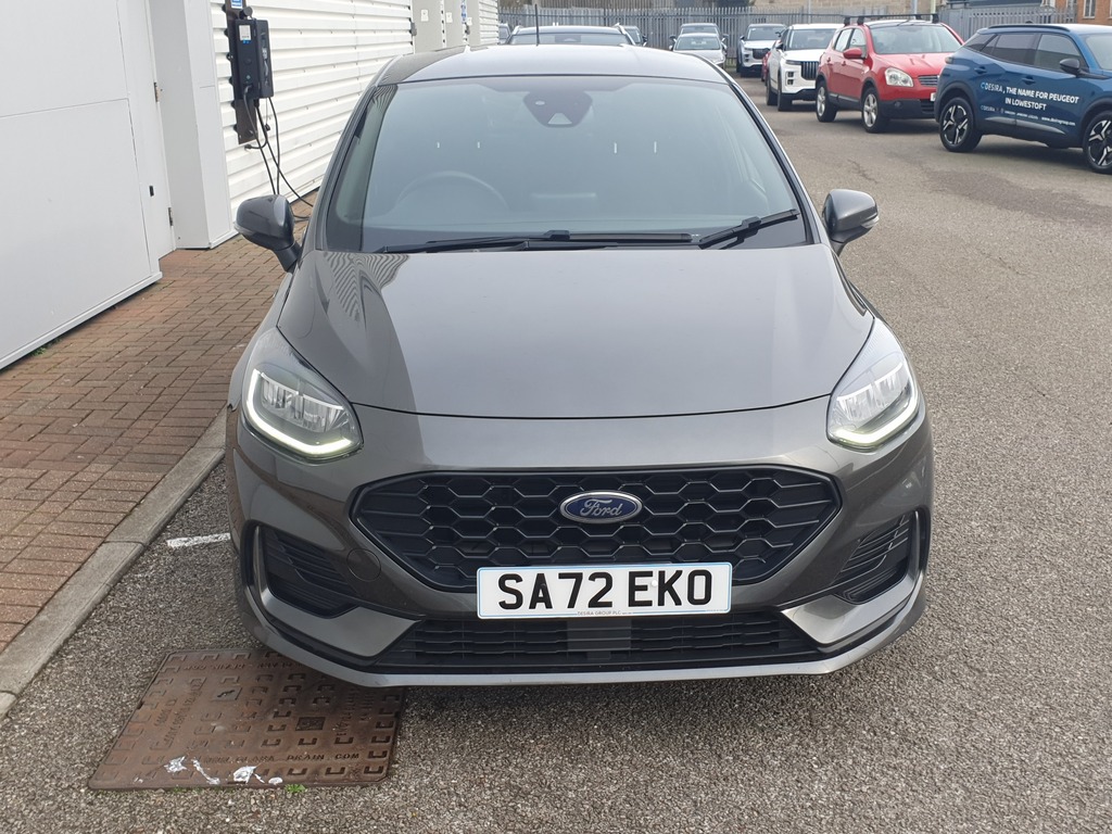 Ford Fiesta 1.0 Ecoboost St-line SA72EKO Grey #4