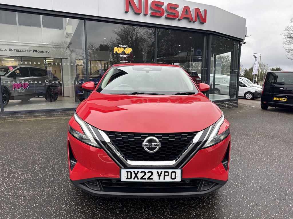 Nissan Qashqai 1.3 Dig-t Mh 158 N-connecta 4Wd Xtronic DX22YPO Red #2