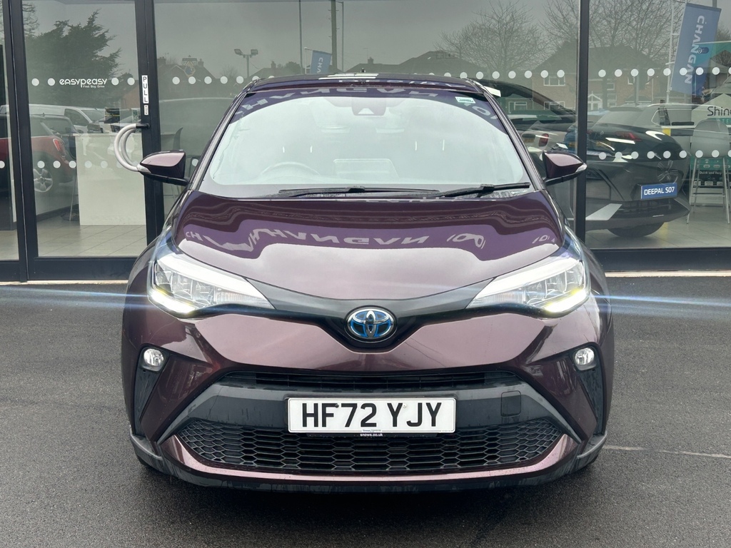 Toyota C-Hr 1.8 Hybrid Icon Cvt HF72YJY Purple #4