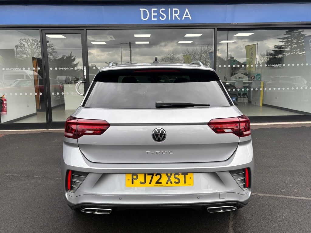 Volkswagen T-Roc 1.5 Tsi R-line Dsg PJ72XST Silver #4
