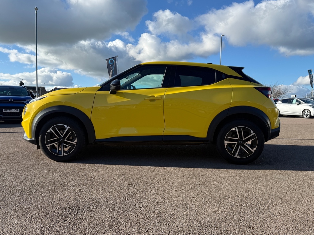 Nissan Juke 1.0 Dig-t N-connecta Dct SD74ZFV Yellow #4