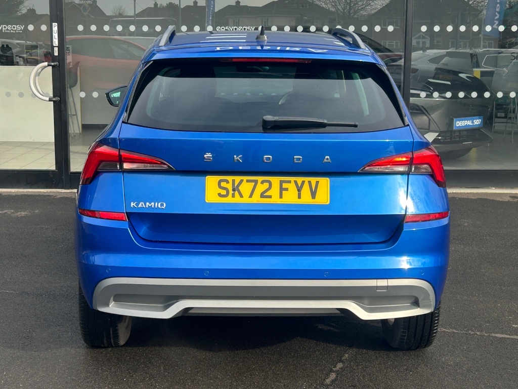 Skoda Kamiq 1.0 Tsi 110 Se Drive Dsg SK72FYV Blue #5