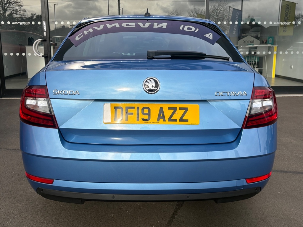 Skoda Octavia 2.0 Tdi Cr Se L Dsg 7 Speed Blue #4