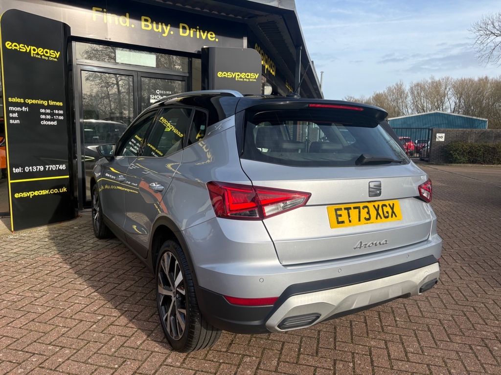 Seat Arona 1.0 Tsi 110 Xperience Lux Dsg ET73XGX Silver #6