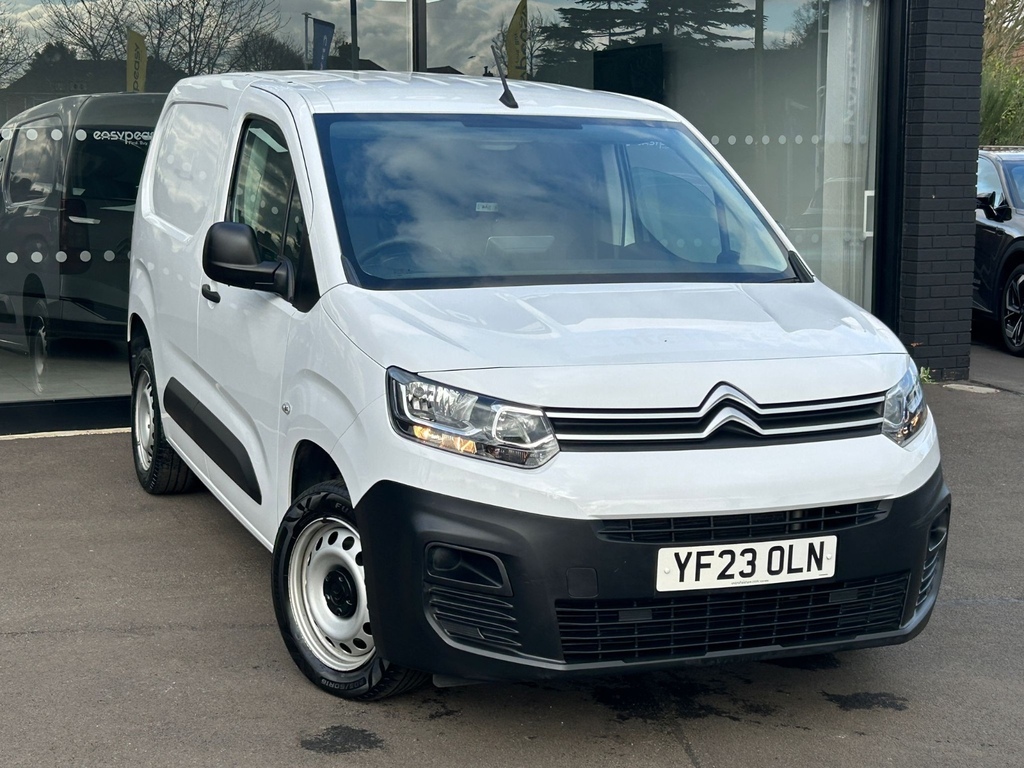 Citroen Berlingo 1.5 Bluehdi 1000Kg Enterprise Ed 100Ps 6 Speed Ss White