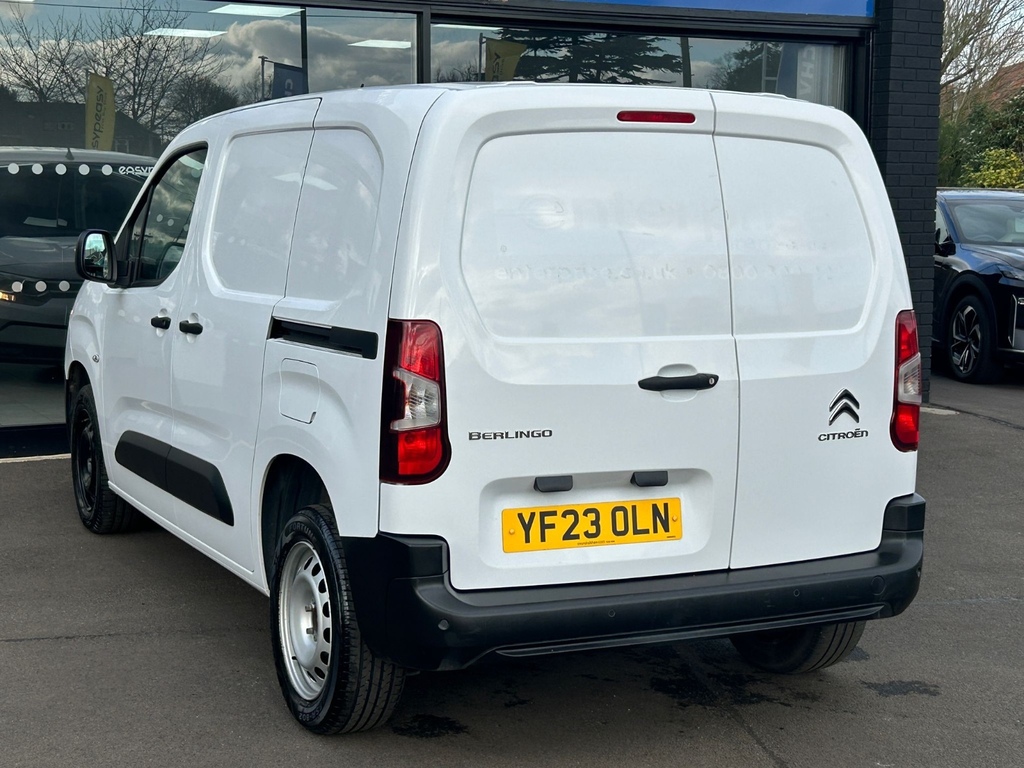 Citroen Berlingo 1.5 Bluehdi 1000Kg Enterprise Ed 100Ps 6 Speed Ss YF23OLN White #6
