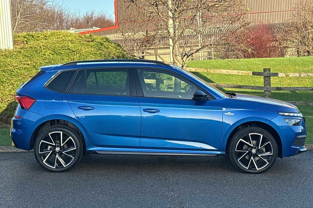 Skoda Kamiq 1.5 Tsi Monte Carlo Dsg Race Blue Metallic YC72FXP Blue #4