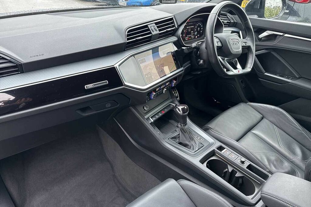 Audi Q3 35 Tdi Black Edition S Tronic YX73OHB Blue #2