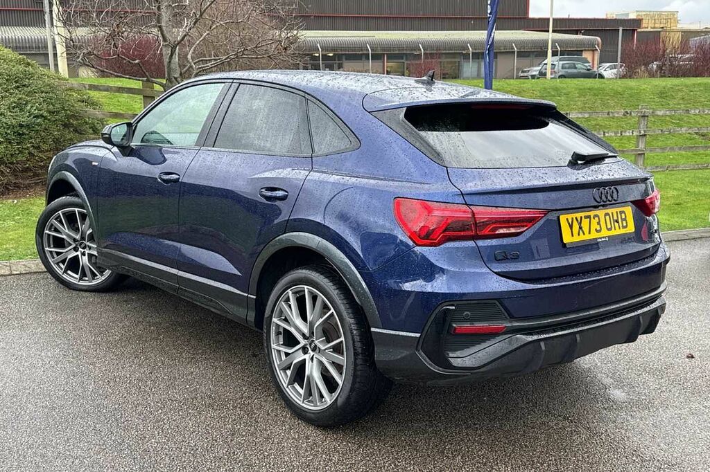 Audi Q3 35 Tdi Black Edition S Tronic YX73OHB Blue #3