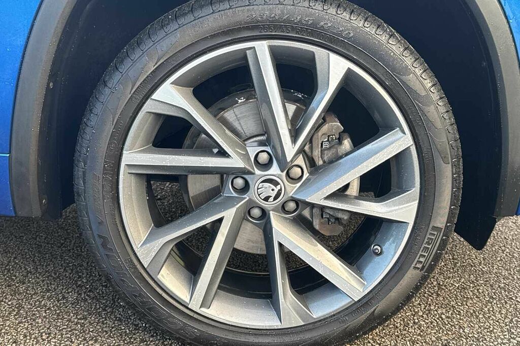 Skoda Kodiaq 1.5 Tsi Sport Line Dsg 7 Seat PN22VHZ Blue #5