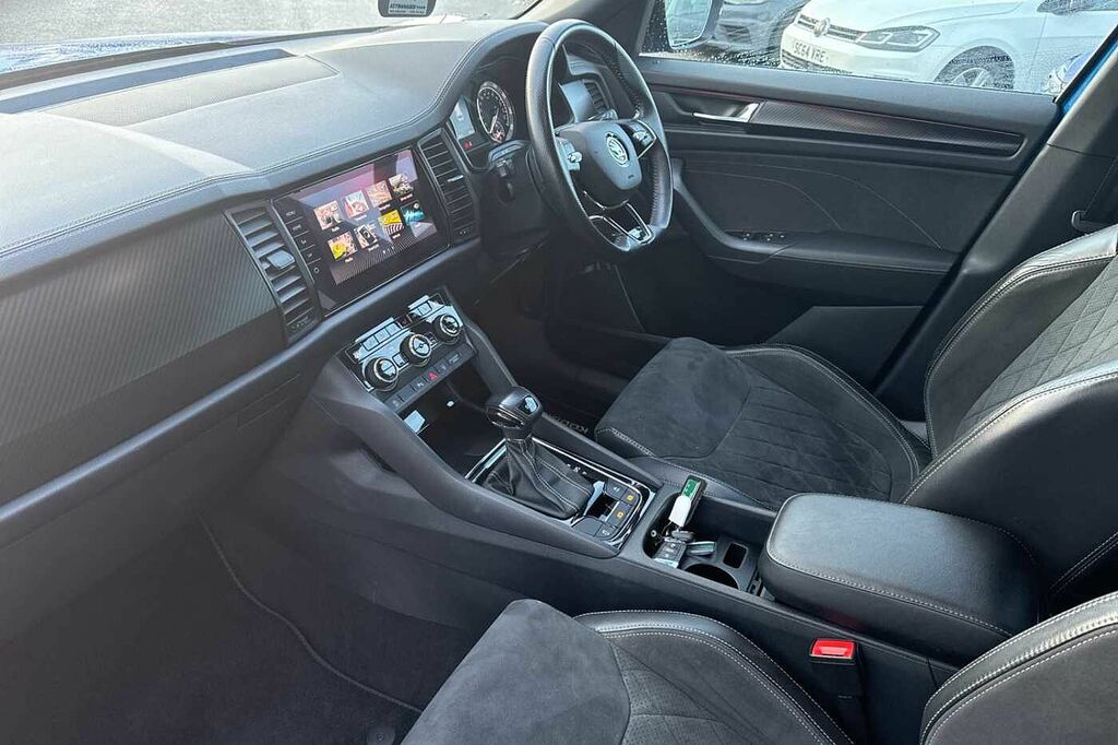 Skoda Kodiaq 1.5 Tsi Sport Line Dsg 7 Seat PN22VHZ Blue #2