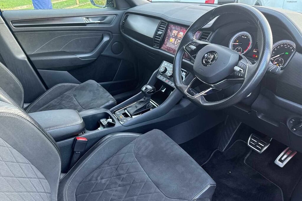 Skoda Kodiaq 1.5 Tsi Sport Line Dsg 7 Seat PN22VHZ Blue #6