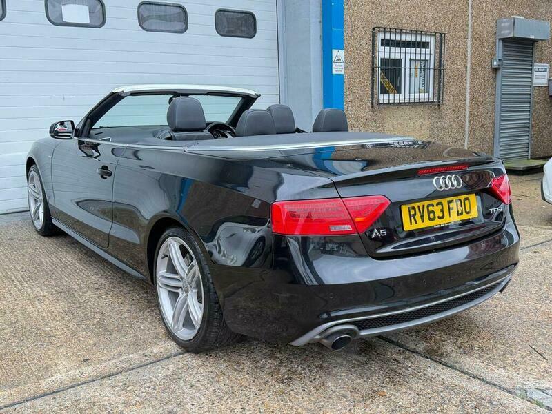 Audi A5 1.8 Tfsi S Line RV63FDO Black #6