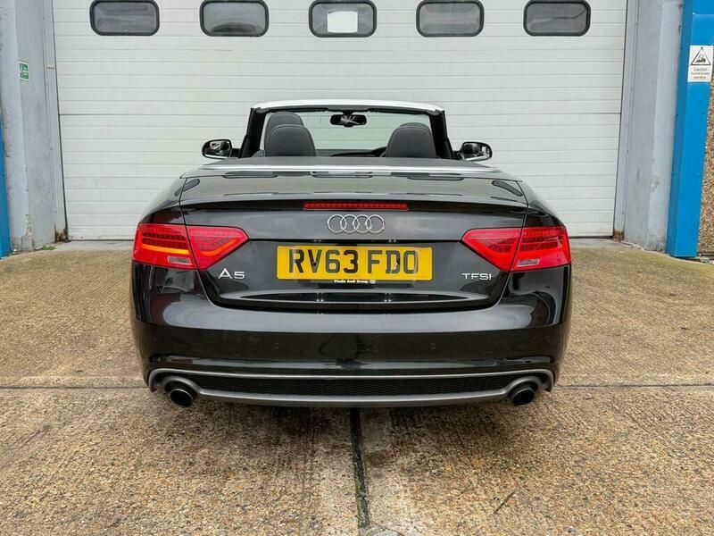 Audi A5 1.8 Tfsi S Line RV63FDO Black #5