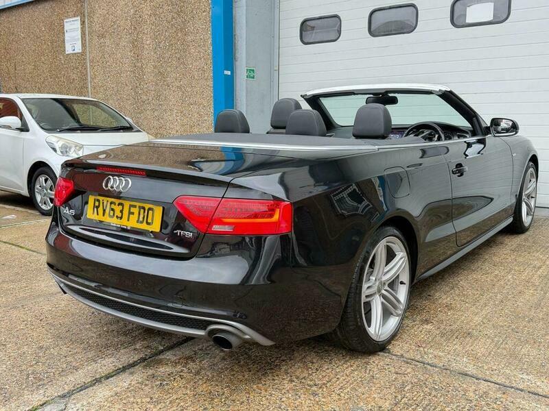 Audi A5 1.8 Tfsi S Line RV63FDO Black #4