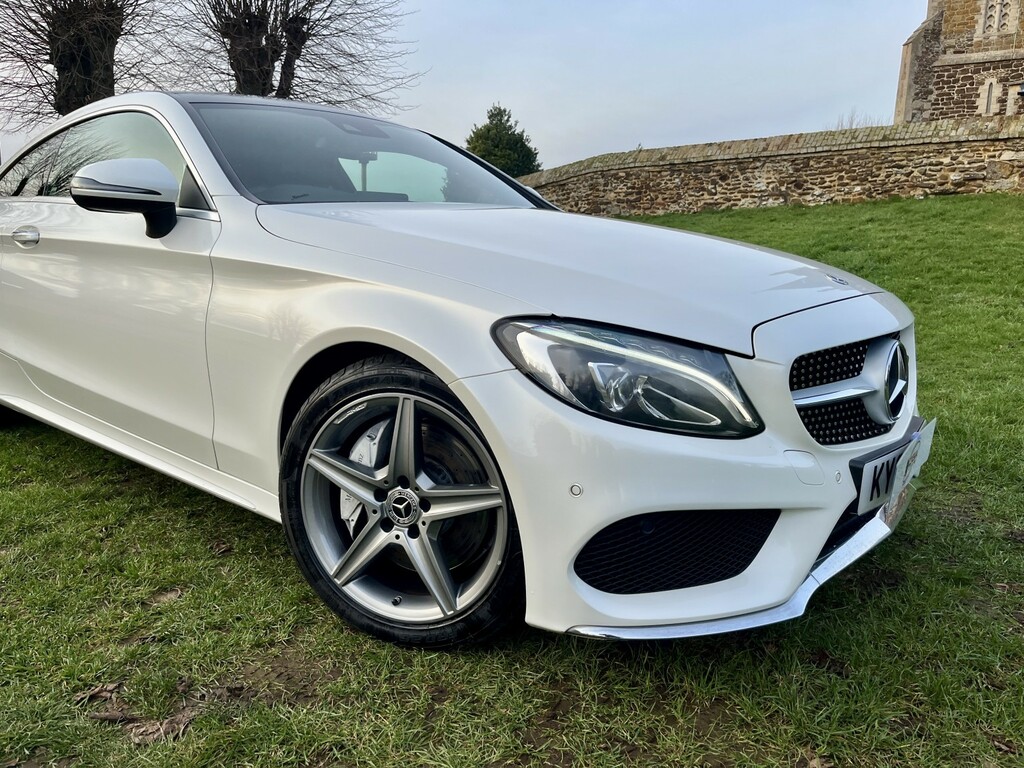 Mercedes-Benz C Class Coupe 2.1 C250d Amg Line 201767 KY67UGK White #4