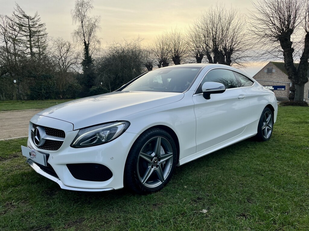 Mercedes-Benz C Class Coupe 2.1 C250d Amg Line 201767 KY67UGK White #2