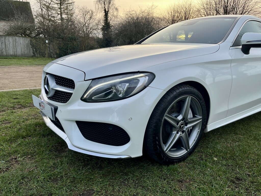 Mercedes-Benz C Class Coupe 2.1 C250d Amg Line 201767 KY67UGK White #5