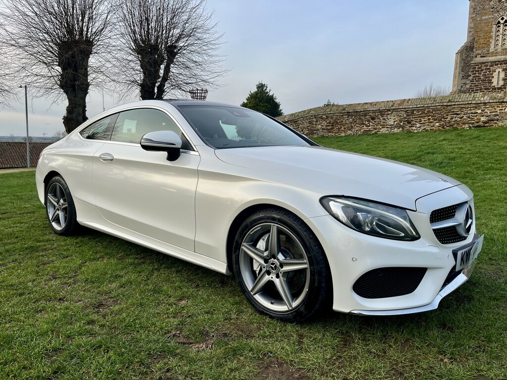 Mercedes-Benz C Class Coupe 2.1 C250d Amg Line 201767 KY67UGK White #3