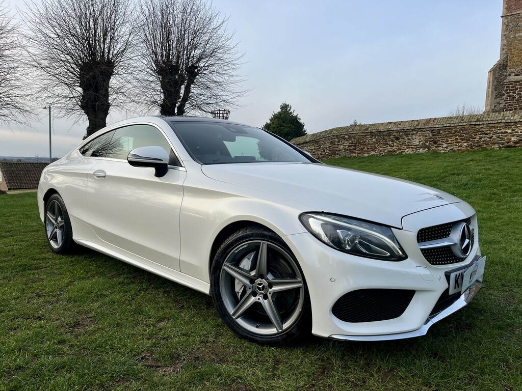 Mercedes-Benz C Class Coupe 2.1 C250d Amg Line 201767 White