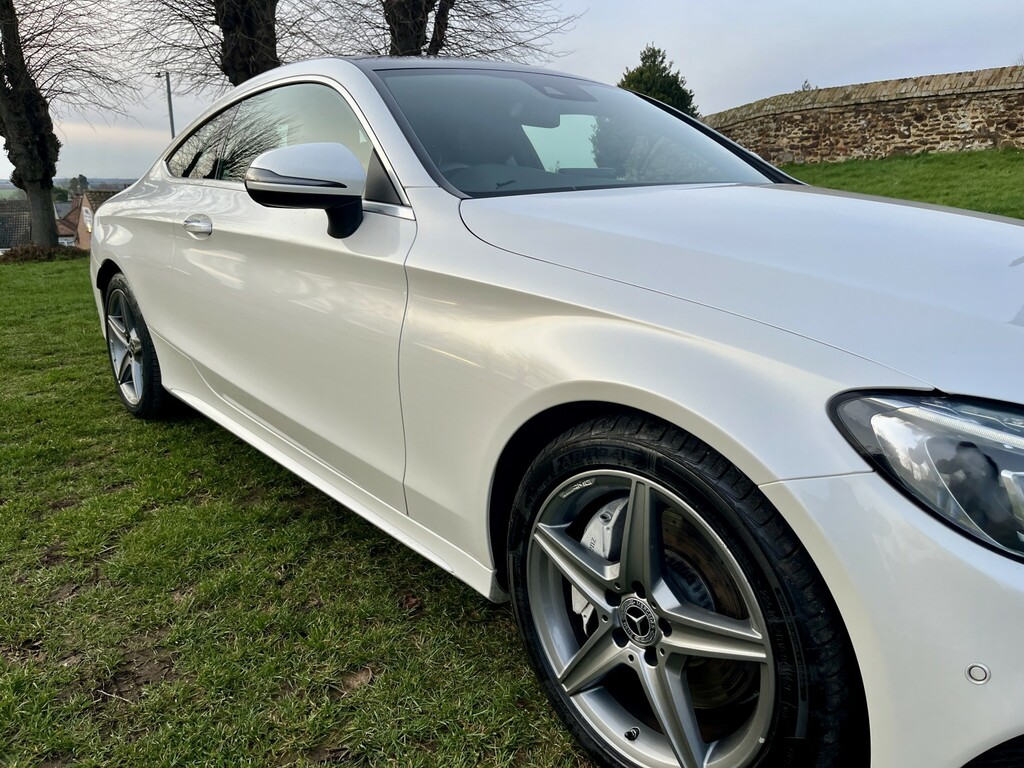 Mercedes-Benz C Class Coupe 2.1 C250d Amg Line 201767 KY67UGK White #6