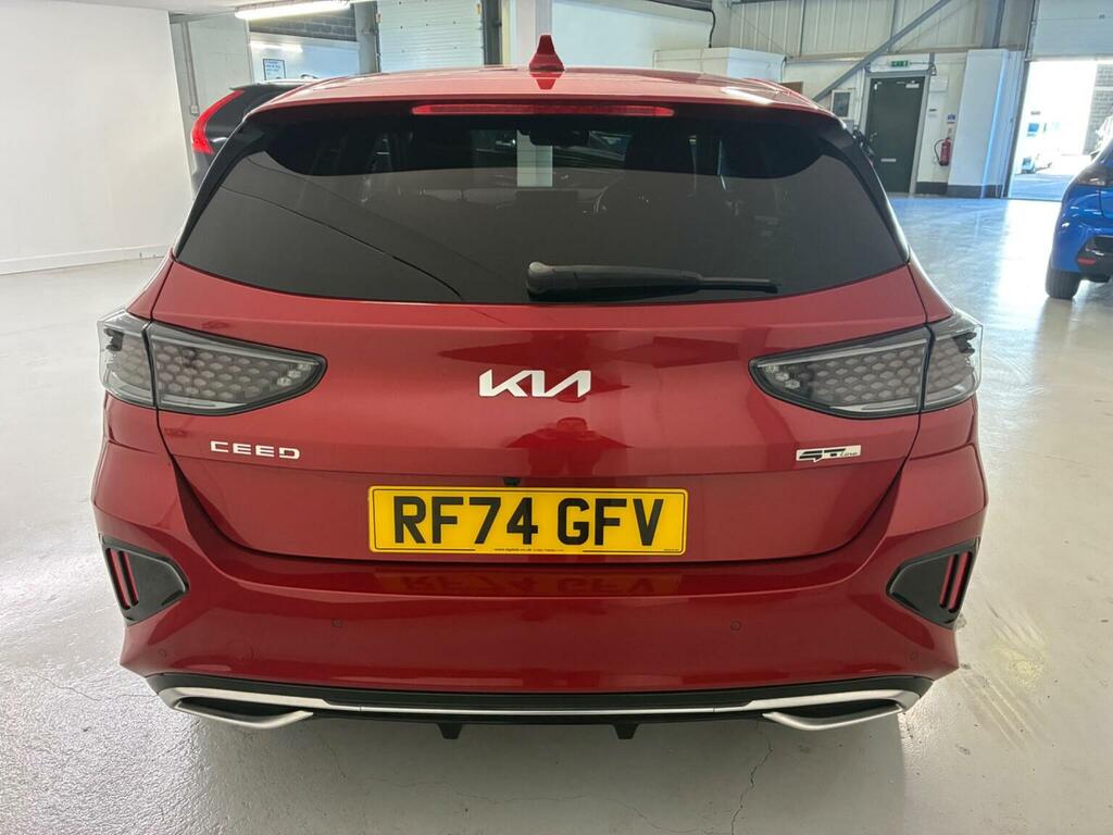 Kia Ceed Hatchback 1.5 T-gdi Gt-line Euro 6 Ss 2025 RF74GFV Red #3