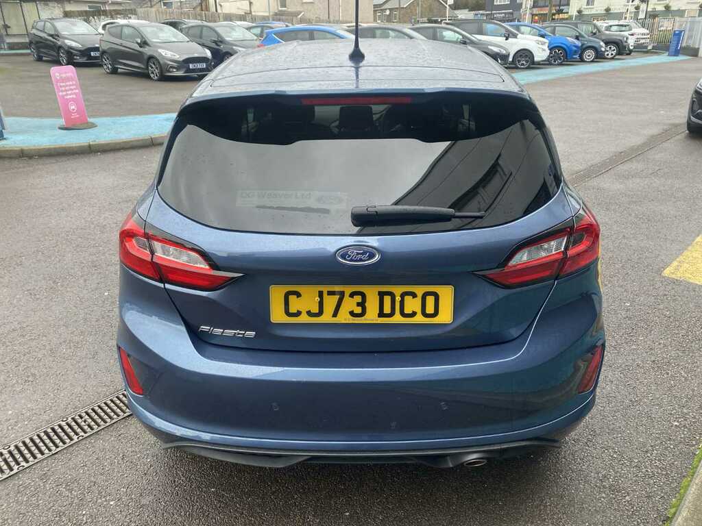 Ford Fiesta St-line CJ73DCO Blue #4