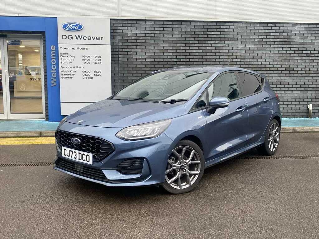 Ford Fiesta St-line Blue