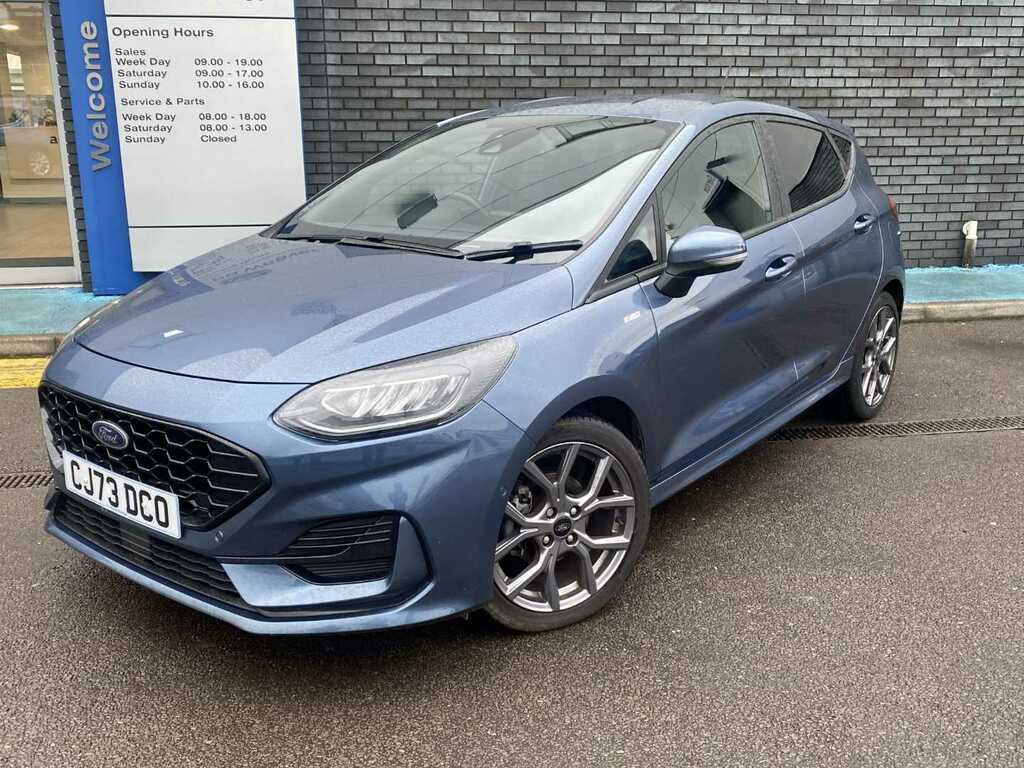 Ford Fiesta St-line CJ73DCO Blue #3