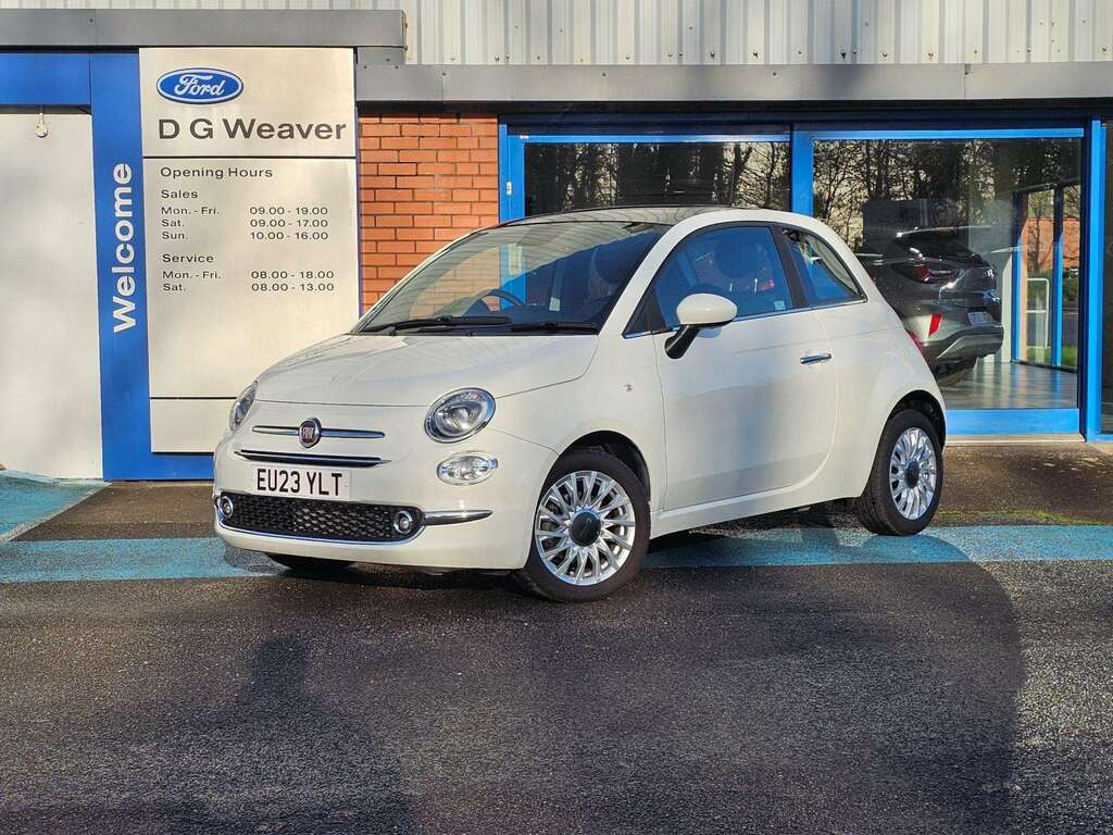 Fiat 500 Mhev White