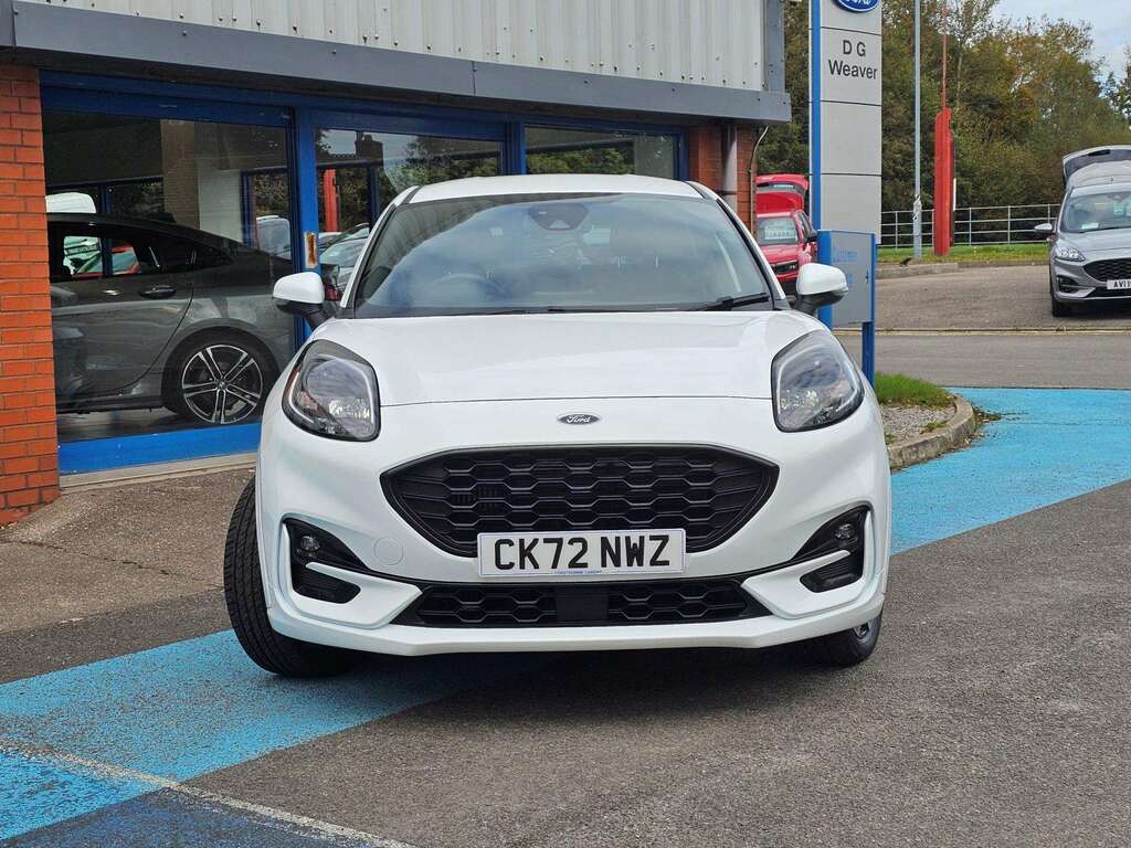 Ford Puma St-line X Mhev CK72NWZ White #2