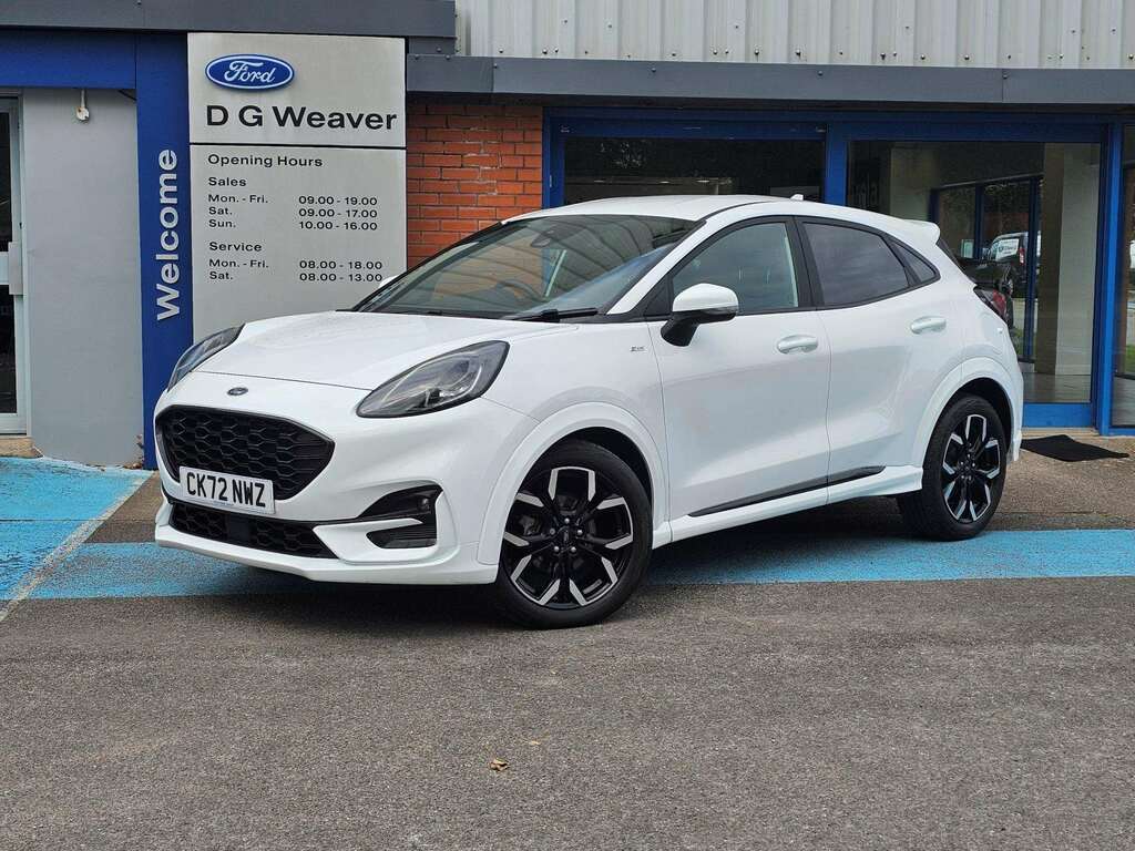 Ford Puma St-line X Mhev White