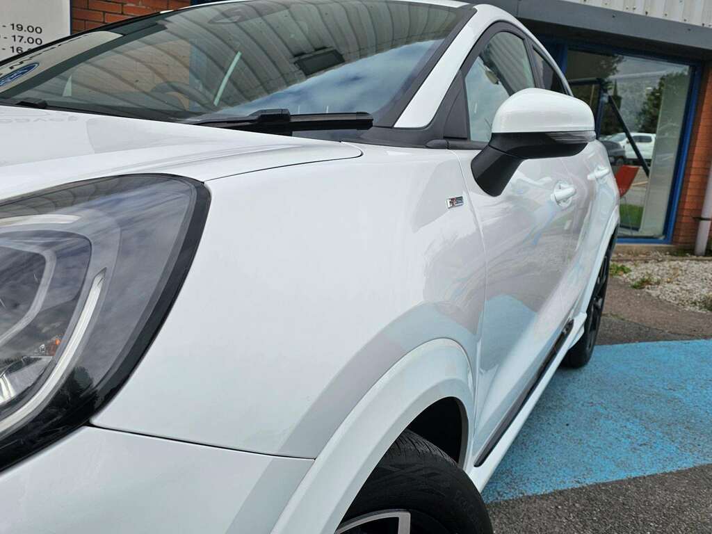 Ford Puma St-line X Mhev CK72NWZ White #3