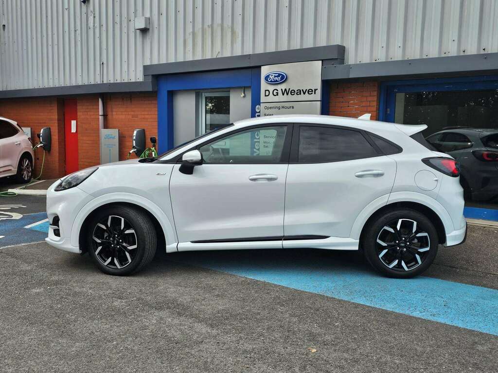 Ford Puma St-line X Mhev CK72NWZ White #6