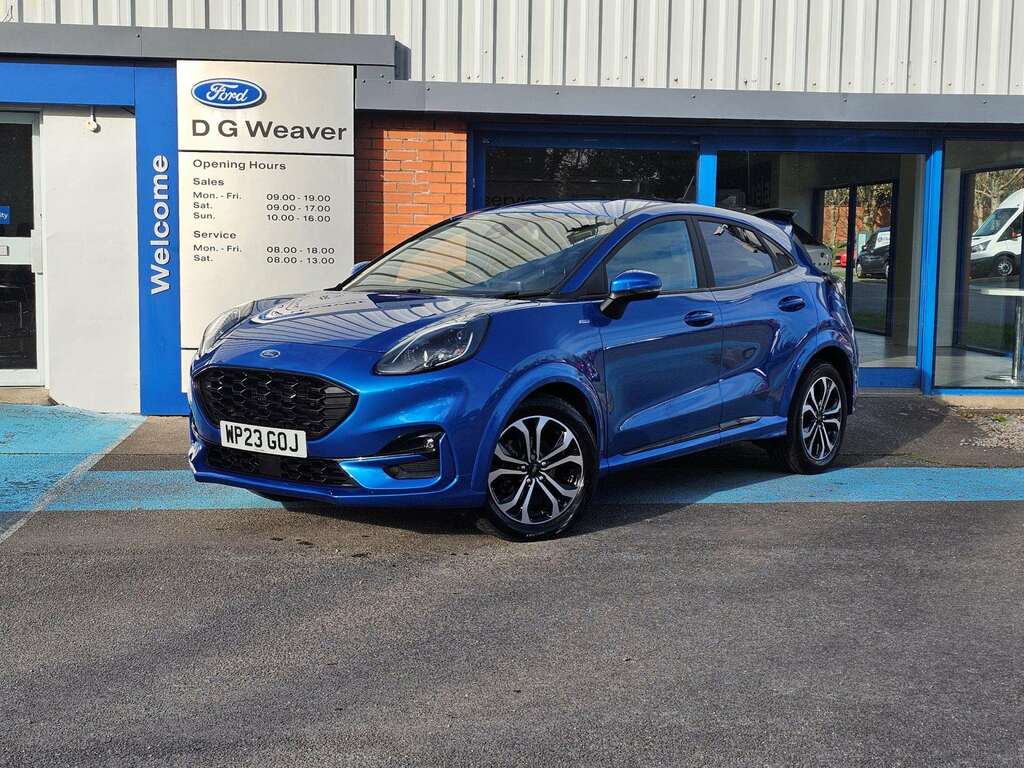 Ford Puma St-line Mhev Blue