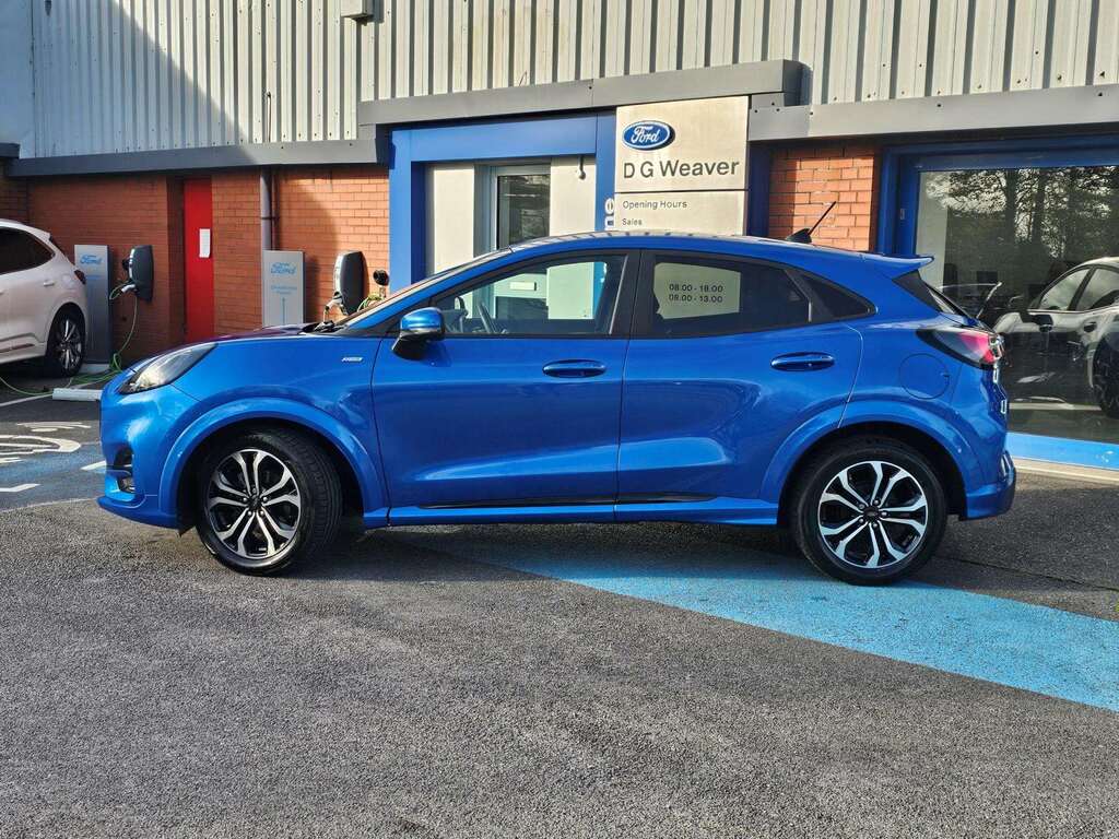 Ford Puma St-line Mhev WP23GOJ Blue #6