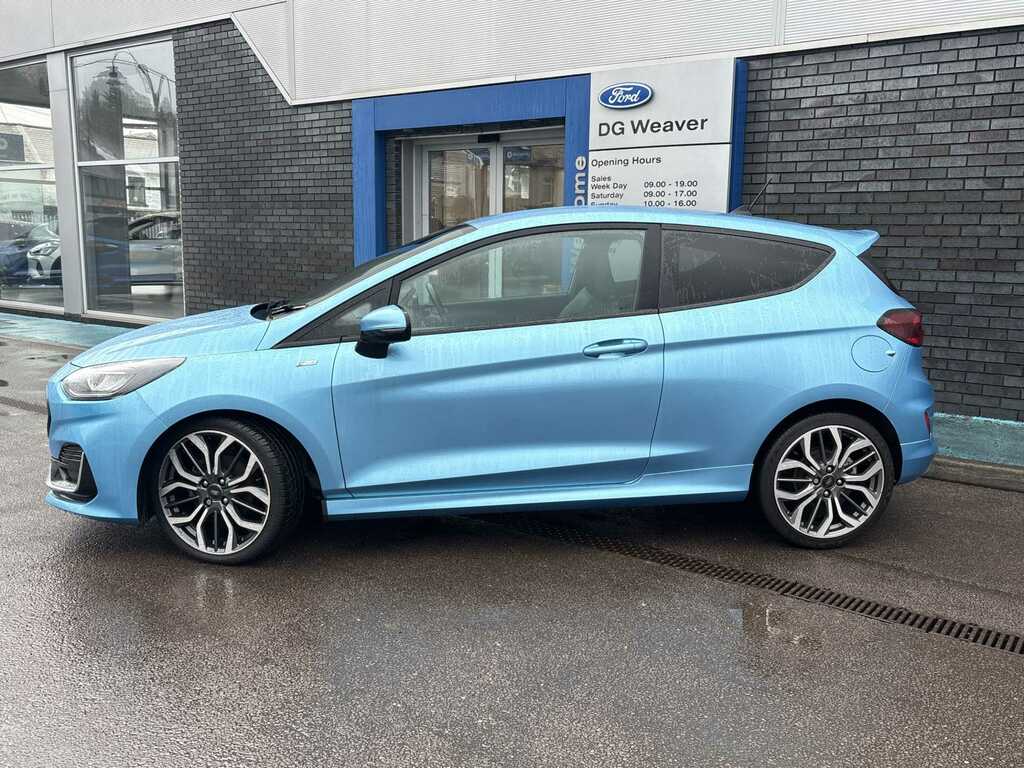 Ford Fiesta St-line Vignale VN22OSM Blue #3