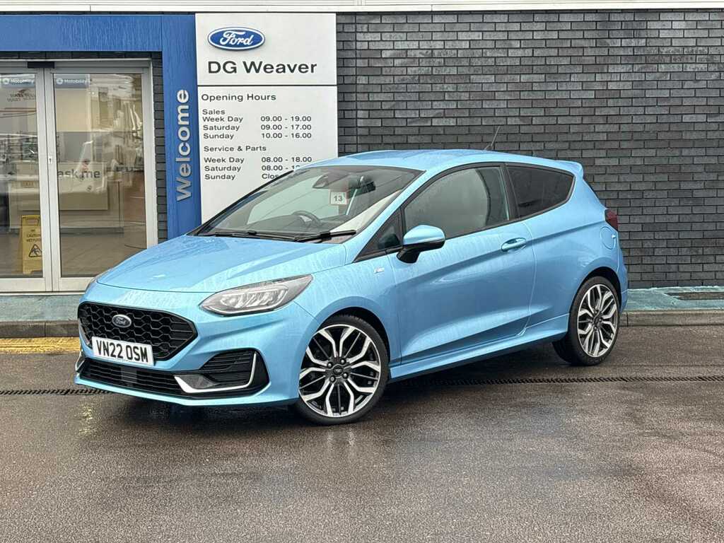Ford Fiesta St-line Vignale Blue