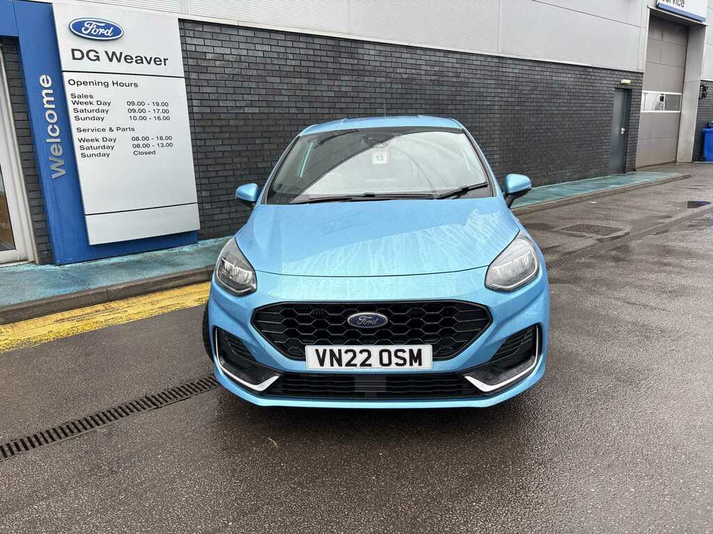 Ford Fiesta St-line Vignale VN22OSM Blue #2