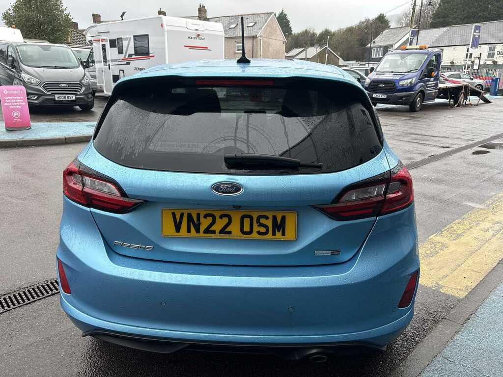 Ford Fiesta St-line Vignale VN22OSM Blue #5