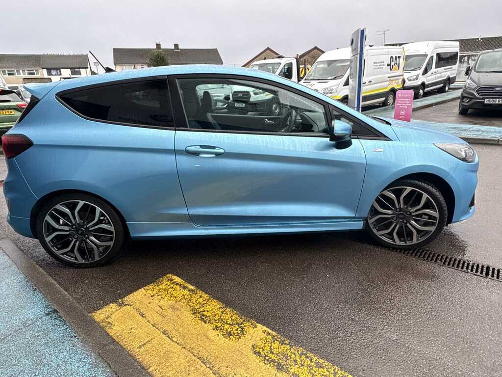 Ford Fiesta St-line Vignale VN22OSM Blue #6