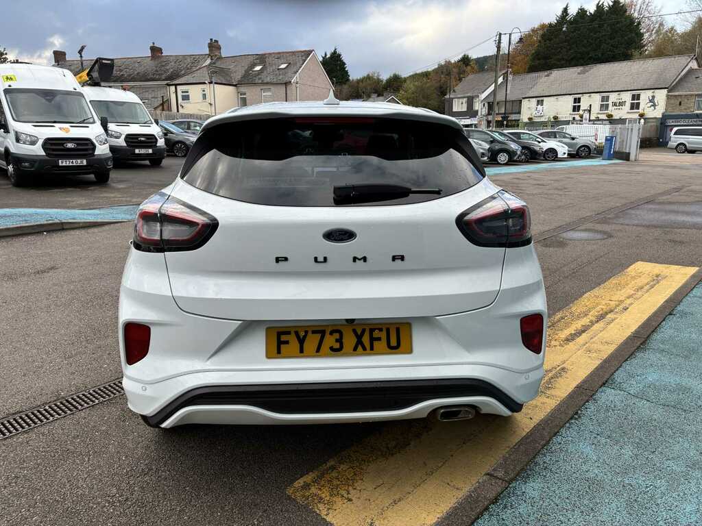 Ford Puma St-line X Mhev FY73XFU White #4