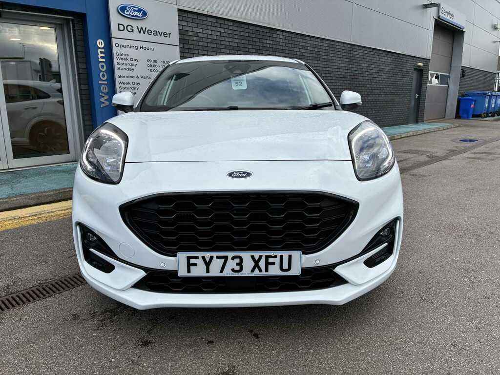 Ford Puma St-line X Mhev FY73XFU White #6