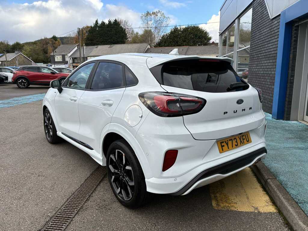 Ford Puma St-line X Mhev FY73XFU White #5