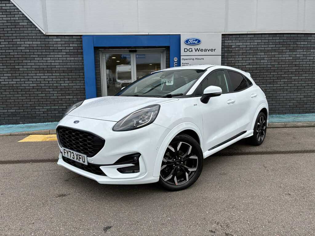 Ford Puma St-line X Mhev White
