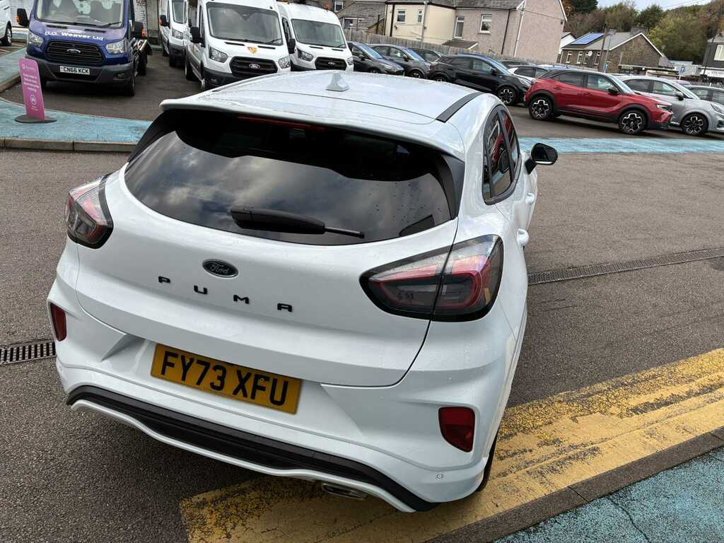 Ford Puma St-line X Mhev FY73XFU White #3